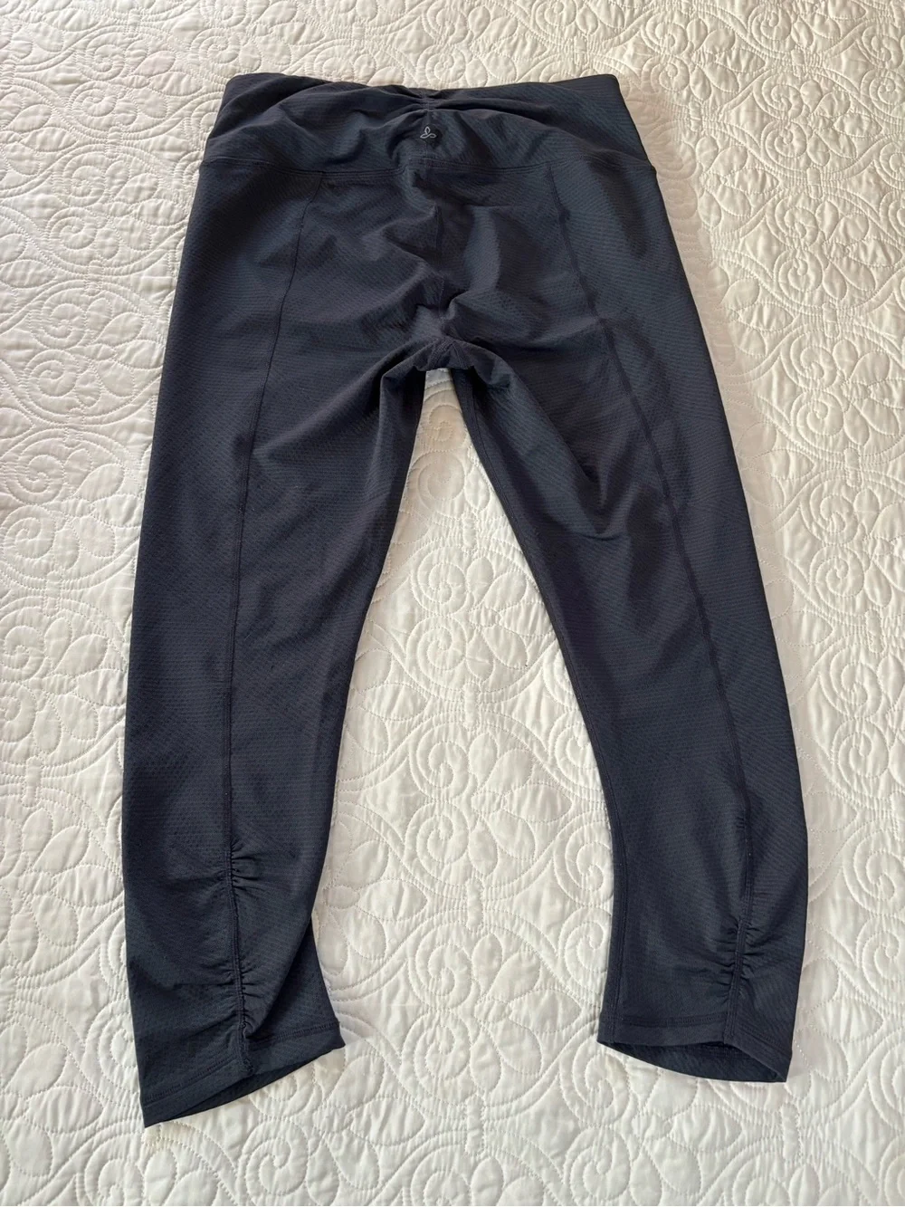 Prana Misty Capri Leggings in Charcoal